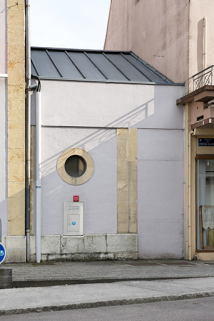 Façade antérieure : vestige de l'atelier de fabrication. © Région Bourgogne-Franche-Comté, Inventaire du patrimoine