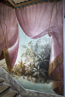 2e palier (à gauche) : végétation. © Région Bourgogne-Franche-Comté, Inventaire du patrimoine