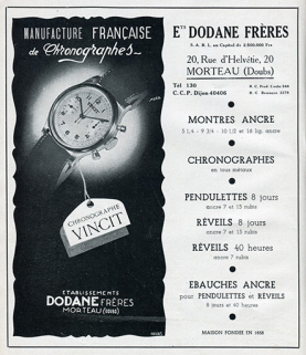 Publicité pour les Ets Dodane Frères, 1947. © Région Bourgogne-Franche-Comté, Inventaire du patrimoine Publicité pour les Ets Dodane Frères, 1947. © Région Bourgogne-Franche-Comté, Inventaire du patrimoine