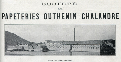 Usine de Deluz (Doubs), photogr., s.d. [1923].  © Région Bourgogne-Franche-Comté, Inventaire du patrimoine