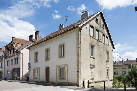 Vue d'ensemble, de trois quarts droite. © Région Bourgogne-Franche-Comté, Inventaire du patrimoine