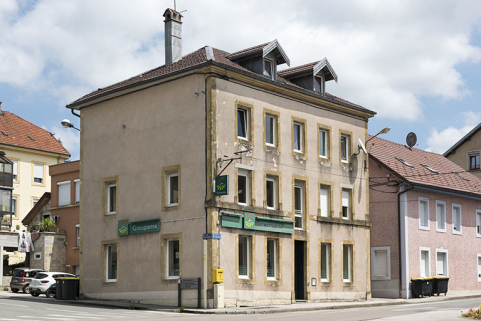 Vue d'ensemble, de trois quarts gauche. © Région Bourgogne-Franche-Comté, Inventaire du patrimoine