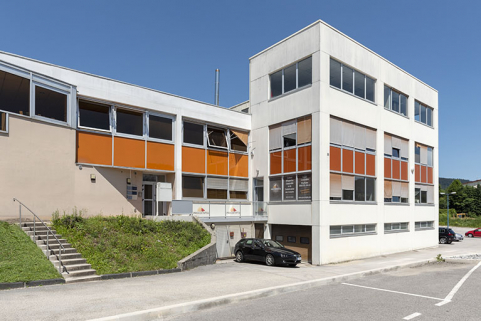 Façade est, de trois quarts gauche. © Région Bourgogne-Franche-Comté, Inventaire du patrimoine