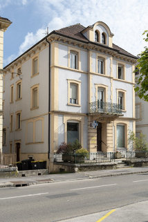 Façade antérieure, de trois quarts gauche. © Région Bourgogne-Franche-Comté, Inventaire du patrimoine