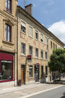 Façade antérieure, de trois quarts gauche. © Région Bourgogne-Franche-Comté, Inventaire du patrimoine