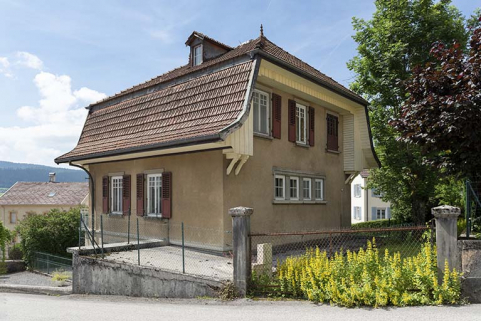 Façades postérieure et latérale droite. © Région Bourgogne-Franche-Comté, Inventaire du patrimoine