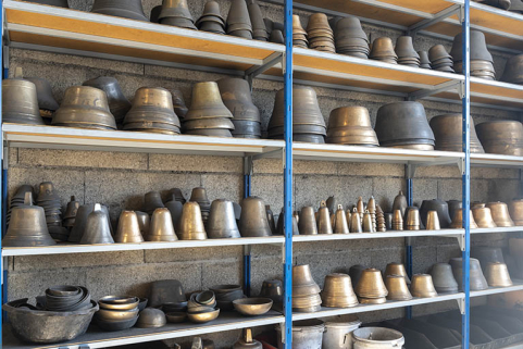 Fabrication du moule : les modèles. © Région Bourgogne-Franche-Comté, Inventaire du patrimoine