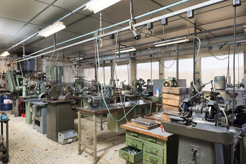 Atelier récent : intérieur. © Région Bourgogne-Franche-Comté, Inventaire du patrimoine