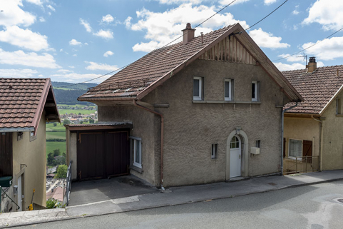 Façades antérieure et latérale gauche. © Région Bourgogne-Franche-Comté, Inventaire du patrimoine