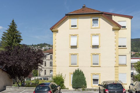 Façade latérale droite. © Région Bourgogne-Franche-Comté, Inventaire du patrimoine