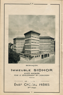 [Vue d'ensemble depuis le sud-ouest], 1950. © Région Bourgogne-Franche-Comté, Inventaire du patrimoine