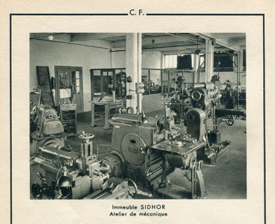 [Atelier de mécanique], 1950. © Région Bourgogne-Franche-Comté, Inventaire du patrimoine