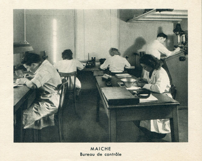 Maîche. Bureau de contrôle, 1950. © Région Bourgogne-Franche-Comté, Inventaire du patrimoine