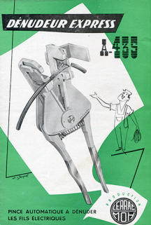 Fiches de présentation des outils Lerrac - MOH, 3e quart 20e siècle. © Région Bourgogne-Franche-Comté, Inventaire du patrimoine