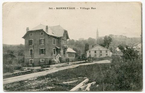 361. Bonnétage - Village Bas, 1er quart 20e siècle. © Région Bourgogne-Franche-Comté, Inventaire du patrimoine