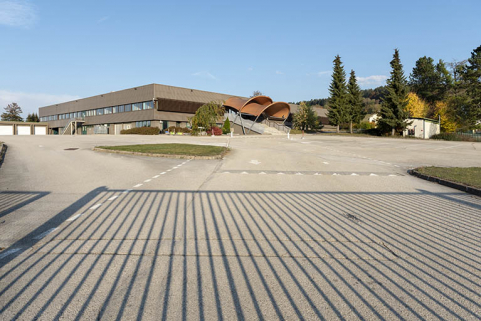 Vue d'ensemble, depuis l'entrée au sud-ouest. © Région Bourgogne-Franche-Comté, Inventaire du patrimoine