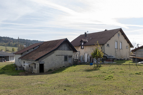 Vue d'ensemble, depuis le nord-ouest. © Région Bourgogne-Franche-Comté, Inventaire du patrimoine