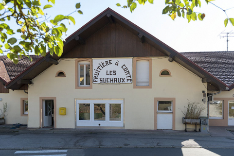 Façade antérieure : bâtiment d'origine. © Région Bourgogne-Franche-Comté, Inventaire du patrimoine