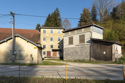 Garage, minoterie et silos. © Région Bourgogne-Franche-Comté, Inventaire du patrimoine