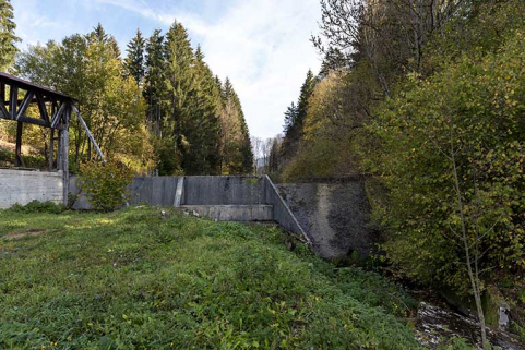 Bassin de retenue. © Région Bourgogne-Franche-Comté, Inventaire du patrimoine