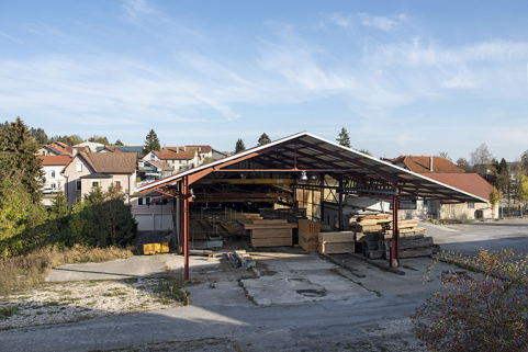 Atelier récent : façade sud. © Région Bourgogne-Franche-Comté, Inventaire du patrimoine