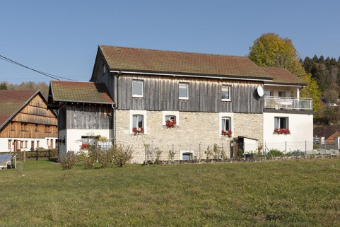 Façade postérieure. © Région Bourgogne-Franche-Comté, Inventaire du patrimoine