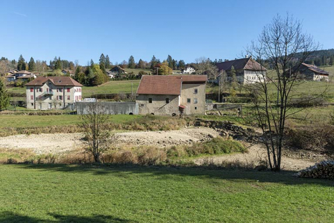 Vue d'ensemble, depuis l'ouest. © Région Bourgogne-Franche-Comté, Inventaire du patrimoine