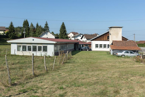 Façade latérale gauche. © Région Bourgogne-Franche-Comté, Inventaire du patrimoine