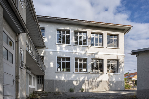 Atelier de 1930 : façade postérieure (est). © Région Bourgogne-Franche-Comté, Inventaire du patrimoine