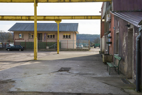 Les anciens bureaux de la société Selam, route de Ferrières. © Région Bourgogne-Franche-Comté, Inventaire du patrimoine