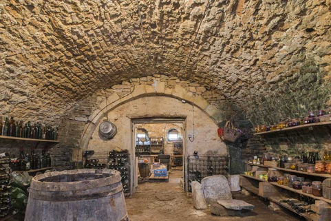 La cave voutée, vue générale. © Région Bourgogne-Franche-Comté, Inventaire du patrimoine