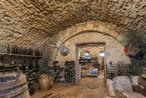 Cave voûtée, ferme de la Grande Vigne. © Région Bourgogne-Franche-Comté, Inventaire du patrimoine