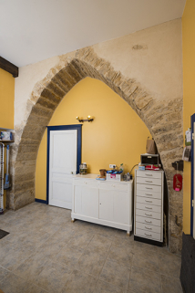 Voûte en tiers-point, arrière cuisine. © Région Bourgogne-Franche-Comté, Inventaire du patrimoine