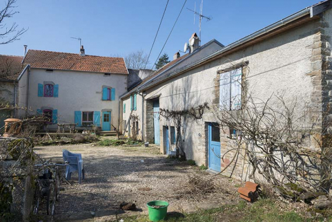 Les façades antérieures du moulin. © Région Bourgogne-Franche-Comté, Inventaire du patrimoine
