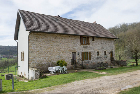 La façade antérieure. © Région Bourgogne-Franche-Comté, Inventaire du patrimoine