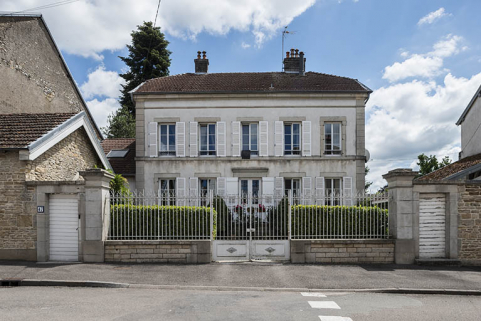 La façade antérieure. © Région Bourgogne-Franche-Comté, Inventaire du patrimoine