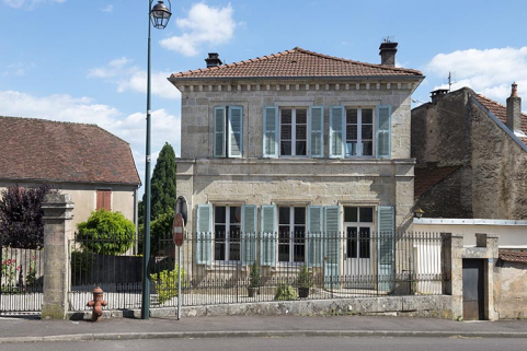 La façade antérieure. © Région Bourgogne-Franche-Comté, Inventaire du patrimoine La façade antérieure. © Région Bourgogne-Franche-Comté, Inventaire du patrimoine