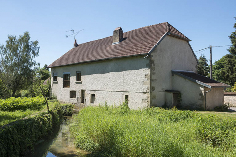 Élévation sur le ruisseau. © Région Bourgogne-Franche-Comté, Inventaire du patrimoine Élévation sur le ruisseau. © Région Bourgogne-Franche-Comté, Inventaire du patrimoine