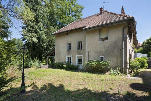 Élévation sur le parc. © Région Bourgogne-Franche-Comté, Inventaire du patrimoine