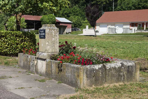 Vue d'ensemble depuis l'ouest. © Région Bourgogne-Franche-Comté, Inventaire du patrimoine