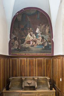 peinture monumentale © Région Bourgogne-Franche-Comté, Inventaire du patrimoine peinture monumentale © Région Bourgogne-Franche-Comté, Inventaire du patrimoine