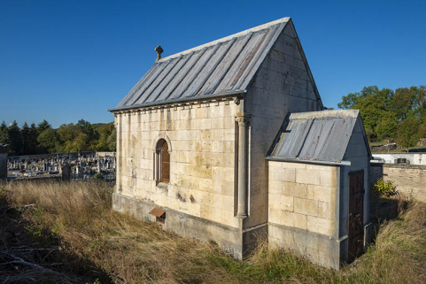 Chapelle funéraire de la famille Bauffremont, vue depuis l'est. © Région Bourgogne-Franche-Comté, Inventaire du patrimoine Chapelle funéraire de la famille Bauffremont, vue depuis l'est. © Région Bourgogne-Franche-Comté, Inventaire du patrimoine