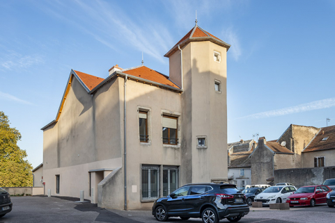 Vue de trois-quart. © Région Bourgogne-Franche-Comté, Inventaire du patrimoine