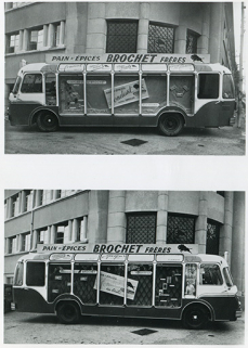 Camions publicitaires Brochet, s.d. [vers 1955]. © Région Bourgogne-Franche-Comté, Inventaire du patrimoine
