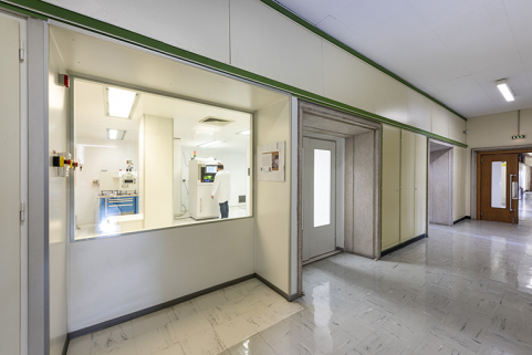 1er étage de soubassement : ancienne salle blanche (actuellement fabrication additive). © Région Bourgogne-Franche-Comté, Inventaire du patrimoine