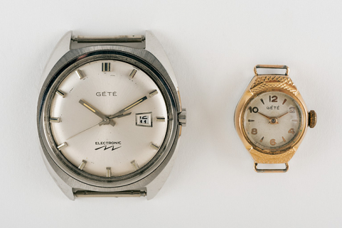Montres Gété. (Fonds Horloger de Battant). © Région Bourgogne-Franche-Comté, Inventaire du patrimoine Montres Gété. (Fonds Horloger de Battant). © Région Bourgogne-Franche-Comté, Inventaire du patrimoine