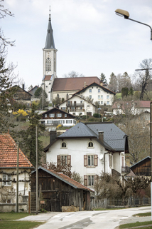 Vue d'ensemble, depuis le sud. © Région Bourgogne-Franche-Comté, Inventaire du patrimoine