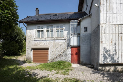 Façade postérieure de l'atelier. © Région Bourgogne-Franche-Comté, Inventaire du patrimoine
