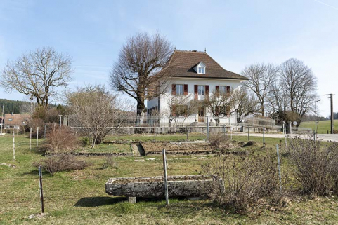 Vue d'ensemble, depuis le sud. © Région Bourgogne-Franche-Comté, Inventaire du patrimoine