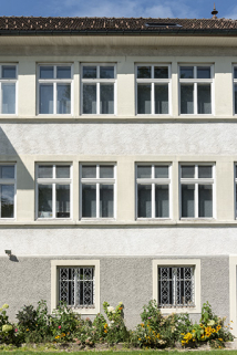 Usine : travées centrales de la façade antérieure. © Région Bourgogne-Franche-Comté, Inventaire du patrimoine